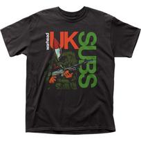 UK Subs Warhead Unisex T-Shirt Music Classic Concert Rock Band Tee New Black Graphic Tee L