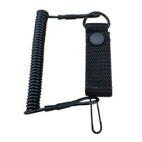 Lanyard Retractable Key Cord Clasp Spiral Stretch Keychain Spring Rope Keyring Spring Elastic Rope juoda