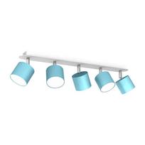 Dixie Ceiling Lamp 5Xgx53 Blue/White