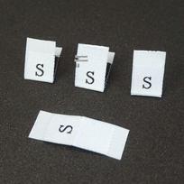 Woven High-Density Neck Fabric Size Label Tag - Brand SM