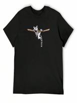 Lemur T-Shirt Oversizeds New Edition Blouse Rapper Graphic Tees Luxury Clothes unisex S įvairiaspalvis