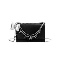 Calvin Klein crossbody bag [Customized bag] Rivet Pony Ding Duo Chain Decoration Simple Classic Versatile Letter Logo Silver Heart Butterfly Dream juoda