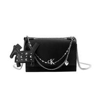 Calvin Klein crossbody bag [Customized bag] Rivet Pony Ding Duo Chain Decoration Simple Classic Versatile Letter Logo Flip Commuting PU Single juoda