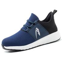 Unisex Breathable Safety Shoes Casual Sports Shoes Anti-Smashing And Wear-Resistant Safety Shoes 36 mėlyna