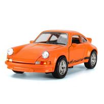 1:36 mastelio Porsche 911 Classics Seno automobilio lydinio modelis su garsu ir šviesa Metaliniai liejiniai & Žaislinės transporto priemonės Dekoras Vaikams Berniukams Žaislai oranžinė