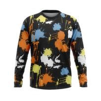 Men's Cycling Jersey Top Men's Long Sleeve T-shirt Outdoor Sports Clothes Cycling Jersey S