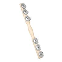 Straight Tambourine Hand Bells Shaker Rattle Single Row Handheld Tambourine 1