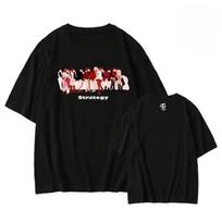 2026 KPOP Twice 14th Mini Album STRATEGY T Shirt Men_Women Harajuku 90S Streetwear Cotton Hip Hop T-Shirt Vintage Aesthetic Clothes 4XL