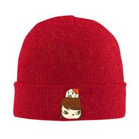 Yoshitomo Nara Beanie Hats  Bonnet Hats Men Women Unisex Casual Kpop Knit Hat Winter Custom Thermal Elastic Caps One Size