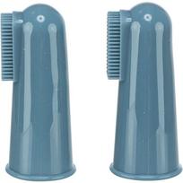 TRIXIE silikoninių pirštinių dantų šepetėlių rinkinys, 6 cm, 2 vnt. (pakuotė 3) | 0TR2302_25624 | 4011905256245