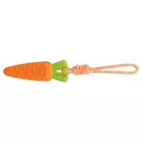 Trixie žaislinė virvė morka ant virvės (oranžinė) 39 cm | 0TR1832_34708 | 4011905347080