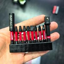 Mixed  2Inches Impact X50 Power Driver Bit Set  ,S2 Alloy Steel Bit with Storage Organizer