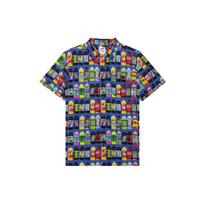 Vans x Fergus All Over Print Rayon Short Sleeve Shirt 'Multi-Color' Men's VN0A4RS1W02 M