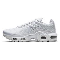 (GS) Nike Air Max Plus 'White Metallic Silver' Kids' CW7044-100 EU 38