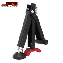 Motorcycle New Wheel Support Side Stand Bike Swingarm Stand For KTM YAMAHA HONDA YAMAHA SUZUKI Dirt Pit Bike Repairing Tool raudona