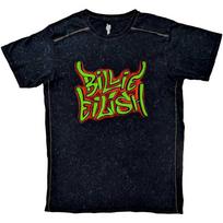 Billie Eilish Unisex T-Shirt: Graffiti (Wash Collection) (Medium) L