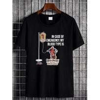 Men' Funny Captain for MORGAN Rum-Themed T-Shirt - Loose Fit Spiced Rum Slogan Tee Suitable for Men, Casual Wear & Themed Parties, Iconic Captain for S juoda