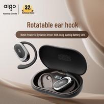 aigo SG350 Open-Ear Bone Conduction Concept Bluetooth Sport Headset juoda