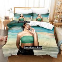 3D Print Dua Lipa Bedding Set Single Twin Full Queen King Size Bed Set Adult Kid Bedroom Duvetcover Sets 135x200cm