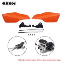 OTOM 2024 Motorcycle Handguard Handlebar Enduro Protector Hand Guards For Brembo Braktec Hydraulic Brake Clutch EXC EXCF FC FE