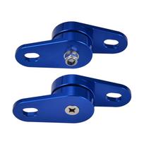 NICECNC For Yamaha Banshee 350 Aluminum Adjustable Exhaust Muffler Pipe Hangers Mounts YFZ350 SP SE LE Special Limited Edition mėlyna