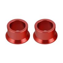 NICECNC For Honda CRF250R CRF450R CRF450X 2005-2020 CRF 250RX 450RX CRF450L 2019-2020 CR125R 250R Motorcycle Rear Wheel Spacers raudona