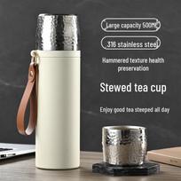 Chef Miss Stainless Steel Insulated Tea Infuser Mug