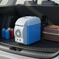 7.5L Car Fridge Portable Electric Chiller Warmer Quiet Compact Travel for Drivers, Campers,