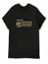 Cheapest-Bees-Baseball T-Shirt Anime Kawaii Clothes Summer Shirt Fashion Shirts unisex T Shirt S įvairiaspalvis