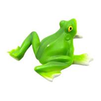 Frog Figurine, Resin Waterproof Outdoor Ornament, Vivid Bionic Design Sculpture, for Garden Yard Pond Fish Tank Landscaping