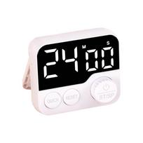 Magnetic Digital Kitchen Timer LED Display Rotary Countdown Timer  Student Use balta