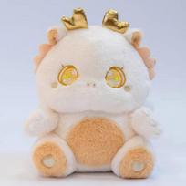 30cm Cuddly Soft Stuffed Animals Lovely Fat Dinosaur Angel with Flying Wings Dolls Plush Baby Dragon Toys Baby Kids Appease Gift 30cm balta