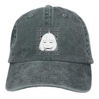 Anime Multicolor Hat Peaked Men Women's Cowboy Cap  Baseball Caps Personalized Visor Protect Hats Adjustable balta
