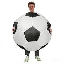 World Cup Inflatable Football Costume and Cheering Props for Sports Cosplay One Size