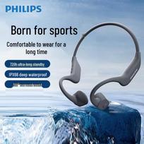 Philips TAA6609C Bone Conduction Bluetooth Headset juoda
