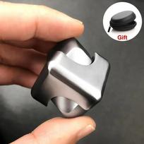 Metal Cube Rotating Fingertip Gyroscope Fidget Anti Stress Toys Adult Office Home Travel Portable Spinner Toys Christmas Gifts