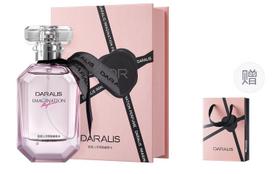 DIAIER Floating Thoughts Women's Cedar Grapefruit Premium Box Shopping Bag Perfume Set Practical Woody Aquatic Scent 50ml