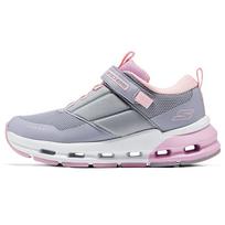Skechers Girls Comfortable Versatile Outdoor Velcro Durable Breathable Non-Slip Low-Top Casual Shoes Kids sneaker Pink Purple 303652L-LVLP 30