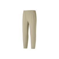 Skechers Basic Sports Elastic Moisture-Wicking Breathable Woven Casual Pants Women bottoms Chestnut-Gold P325W125-00EG L