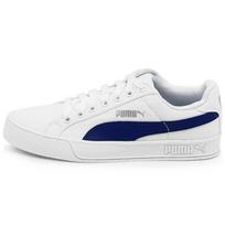 PUMA Smash Vulc Cv 'White Blue' Men's 359914-01 EU 36