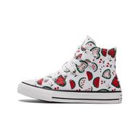 Converse Chuck Taylor All Star 1V 'White Red Green' Kids' A02604C EU 35