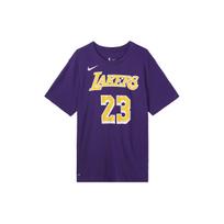 Nike Dri-FIT NBA limited Los Angeles Lakers LeBron James No. 23 Quick Dry Short Sleeve Purple Men's BQ1541-557 M