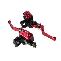 Motorcycle Handlebar Master Cylinder Levers Handle Hydraulic Brake Pump Clutch CNC Aluminum
