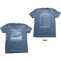 Seasick Steve Unisex T-Shirt: Sonic Soul Surfer (Back Print) (Small) S