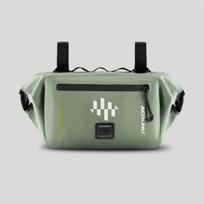 Waterproof Handlebar Bag for Bicycle with Roll Top Closure Large Capacity Front Storage Bag for Cycling Outdoor Sports One Size