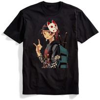 Demon Slayer Kimetsu No Yaiba Tshirt Men Short Sleeve Casual T Shirt Fashion Tanjiro Kamado T 2XL