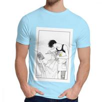 Harajuku Fish Anime Japanese Crime Ash Eiji Manga T Shirt For Man Crazy Organic Cotton L