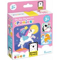 Banana Panda: Kelioninis dėlionė – poniai