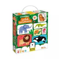 Banana Panda: Surask kitą pusę dėlionė – laukiniai gyvūnai
