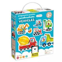 Banana Panda: Pažangus dėlionė – transporto priemonės